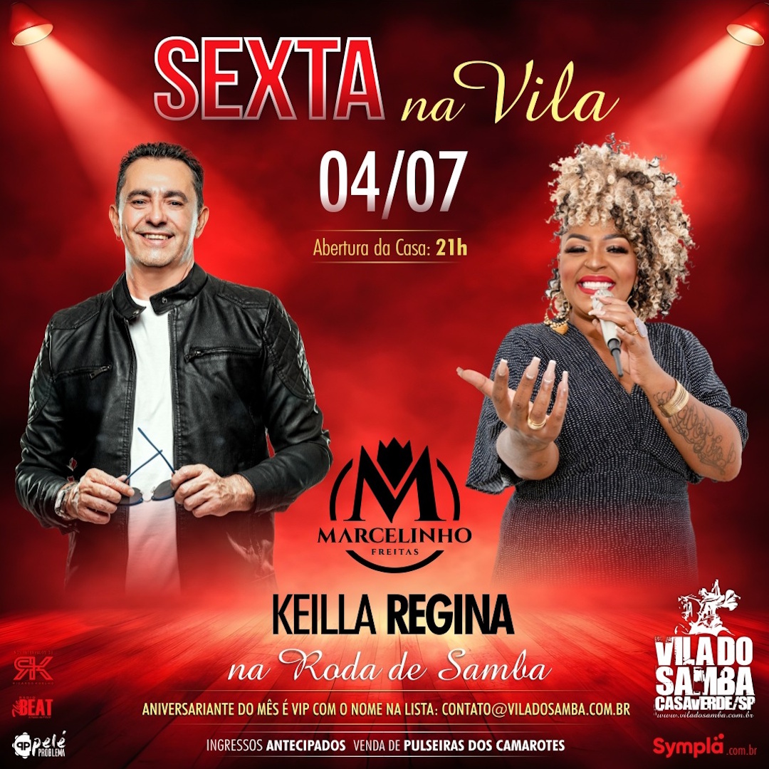 Marcelinho e Keilla Regina