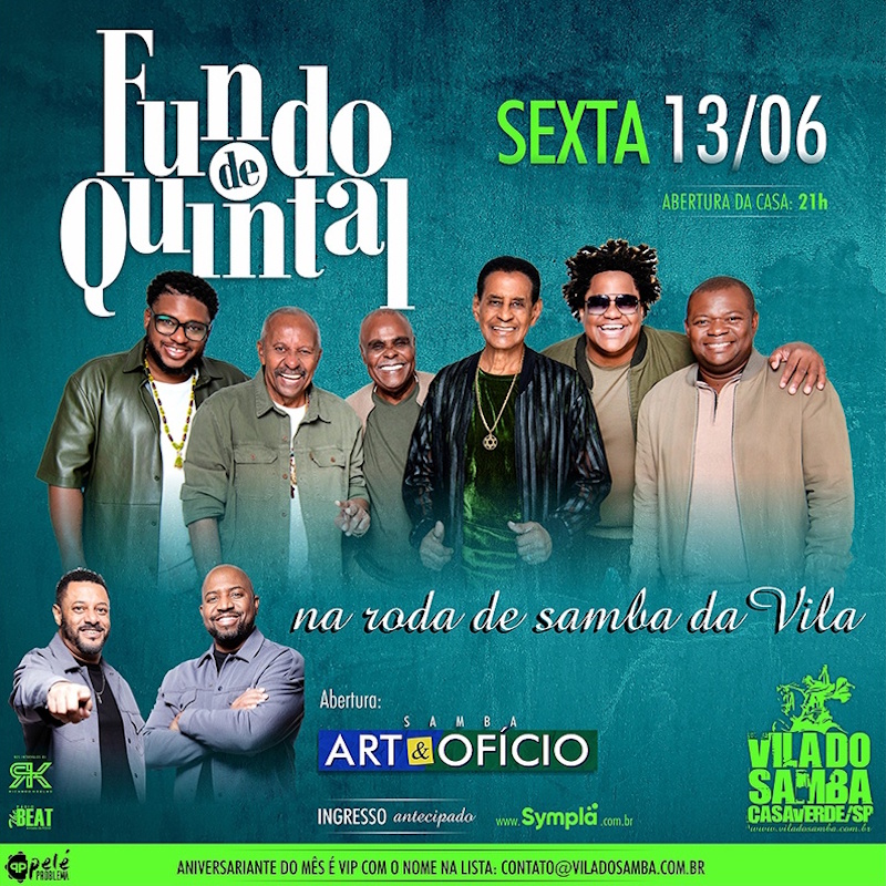 Fundo de Quintal e Samba Art e Oficío